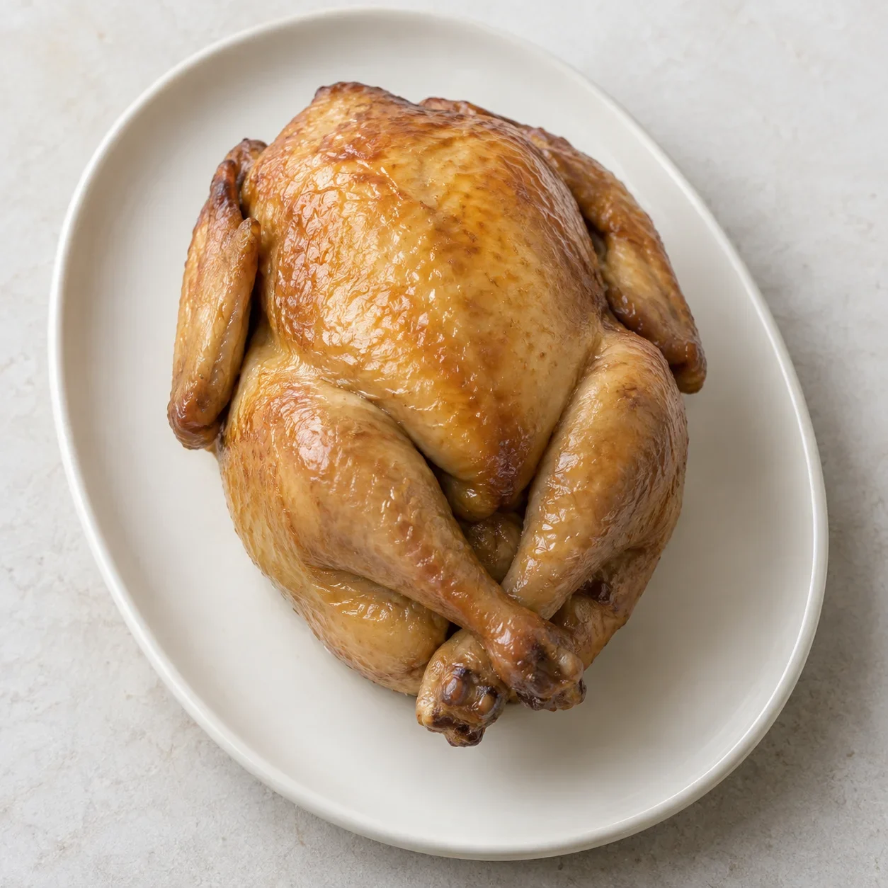 Generated guide illustration: Fuliji braised chicken.