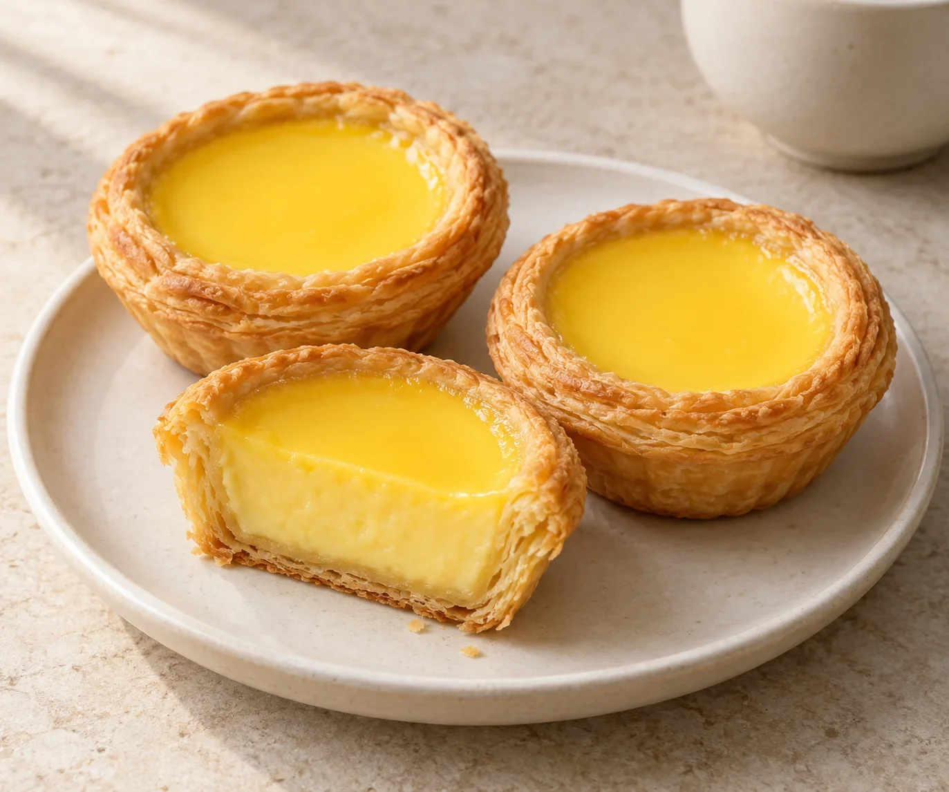 Tart telur Hong Kong