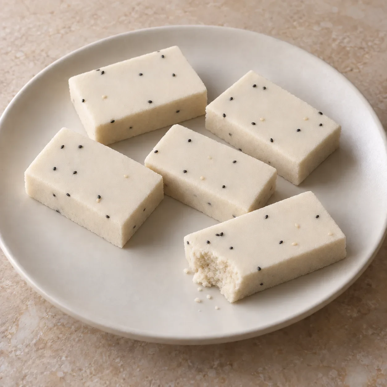 Generated guide illustration of ningming sand cake.