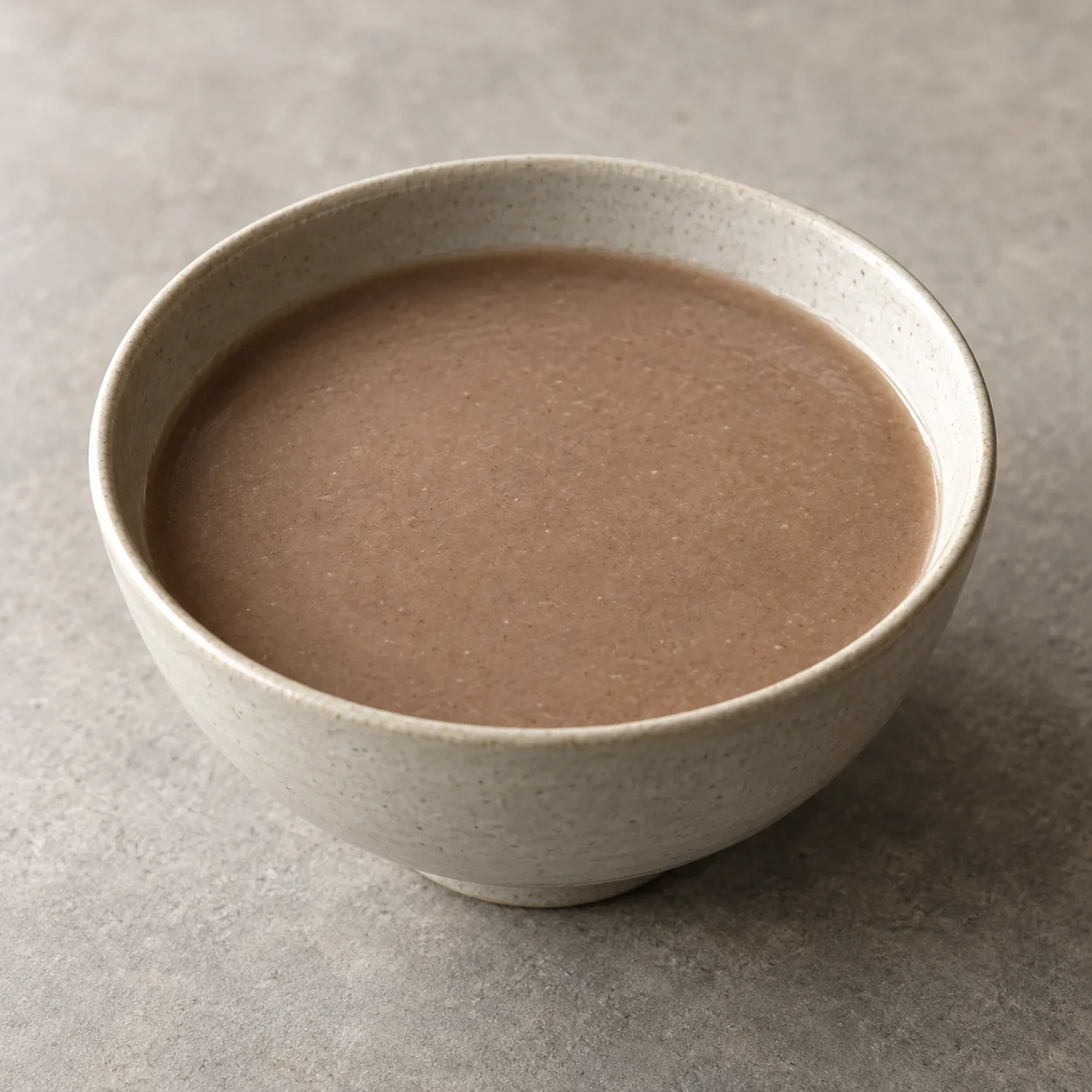 Generated guide illustration of Taixing barley xianzi porridge; not a restaurant photograph or physical specimen verification.