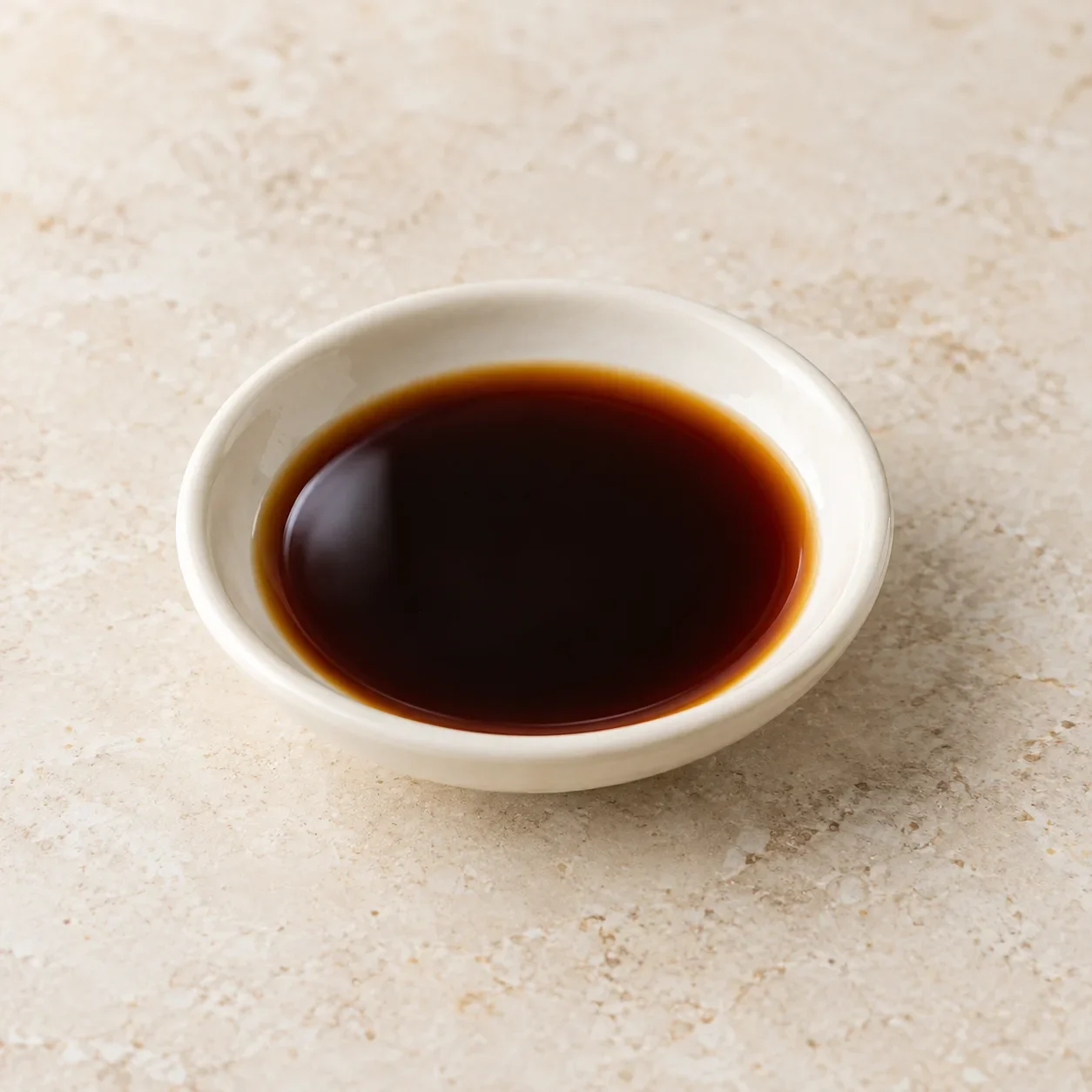 Generated guide illustration of soy sauce; not a restaurant or product photograph.