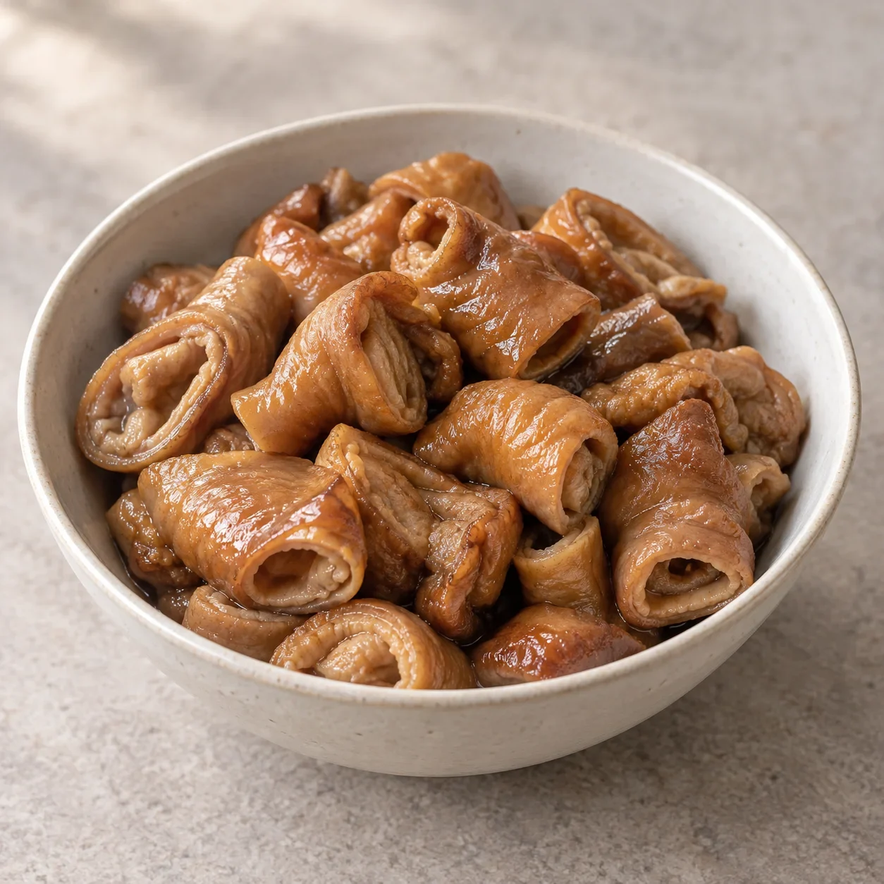 Illustration of Liangping Lan Feichang, a cooked dish.
